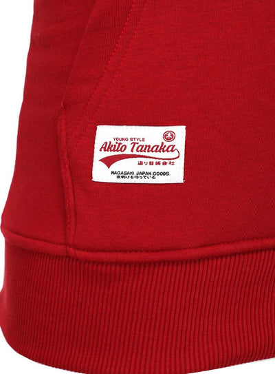 Kapuzenpullover mit Stickerei Schriftzug Vertical Zip Sweat