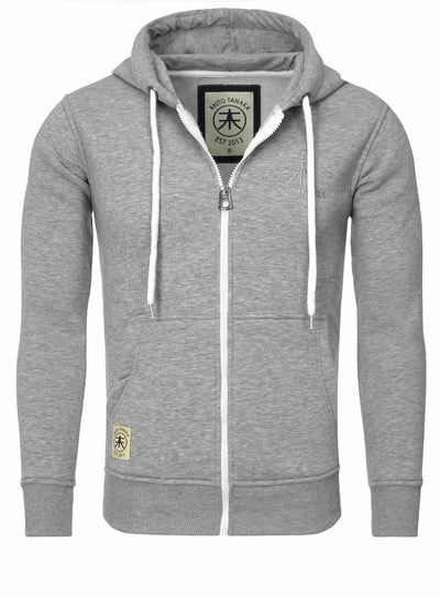 Kapuzensweatjacke mit Logostickerei »New Zip Sweat«