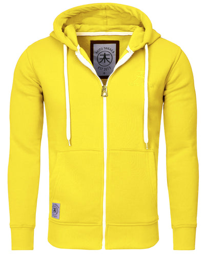 Kapuzensweatjacke mit Logostickerei »New Zip Sweat«