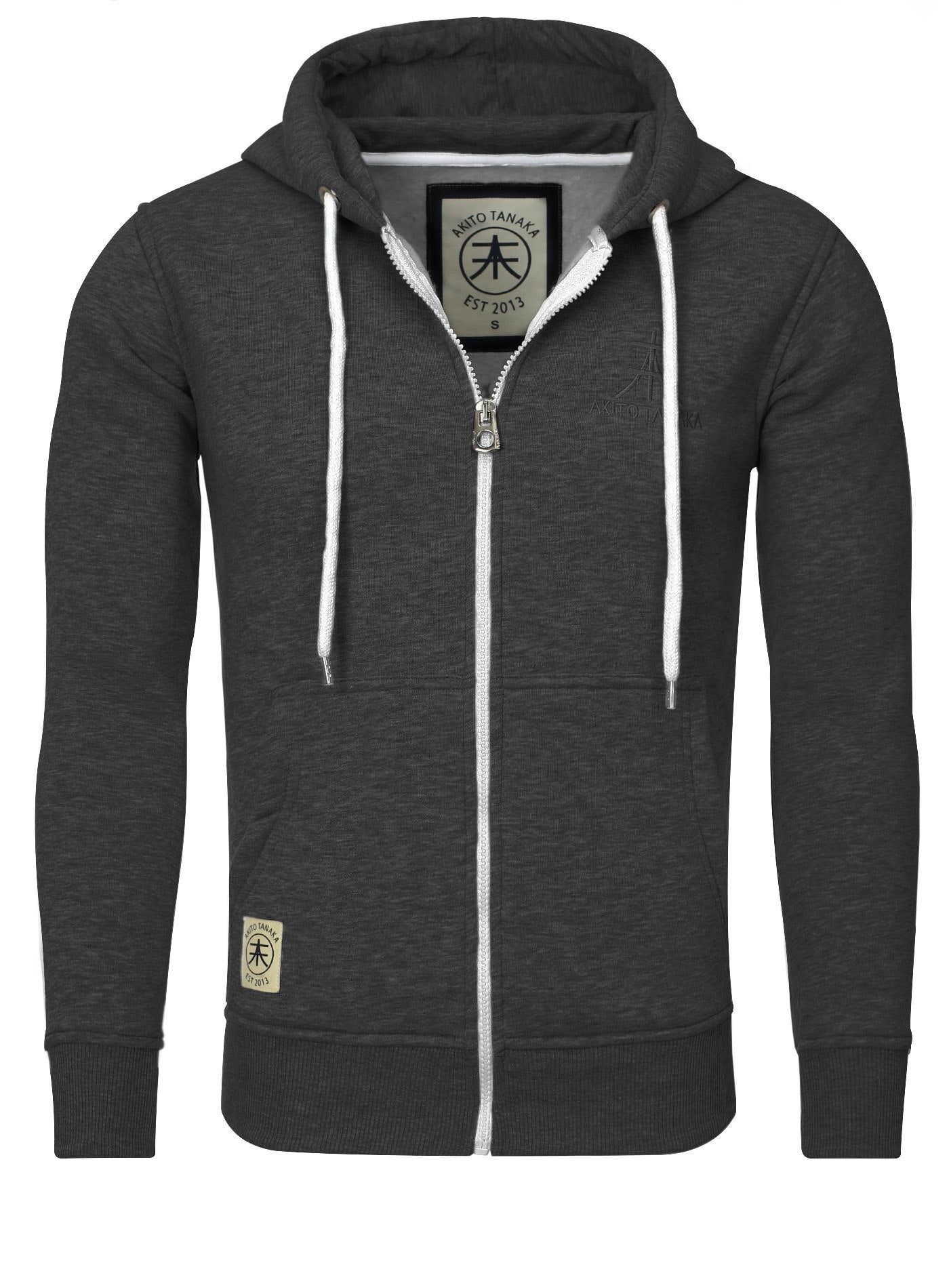Kapuzensweatjacke mit Logostickerei »New Zip Sweat«