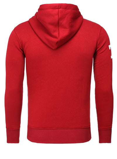 Kapuzenpullover mit Kontrast Druck Legendary