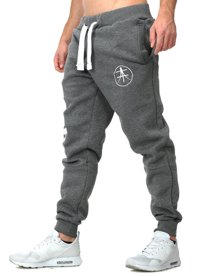 Jogginghose mit gesticktem Schriftzug »Vertical Jogger«