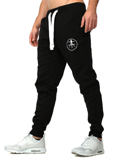 Jogginghose mit gesticktem Schriftzug »Vertical Jogger«