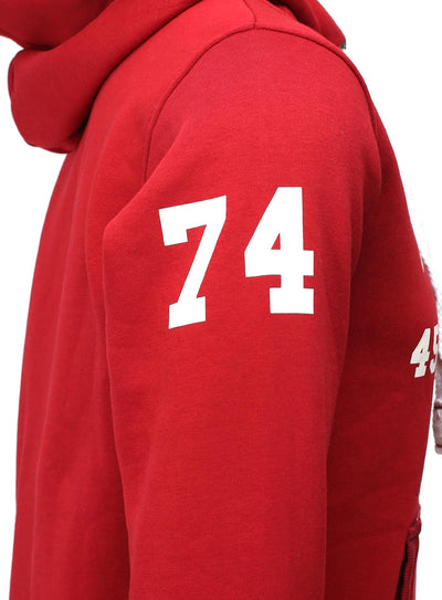 Kapuzenpullover mit Kontrast Druck Legendary