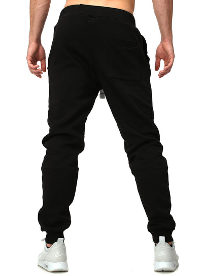 Jogginghose mit gesticktem Schriftzug »Vertical Jogger«