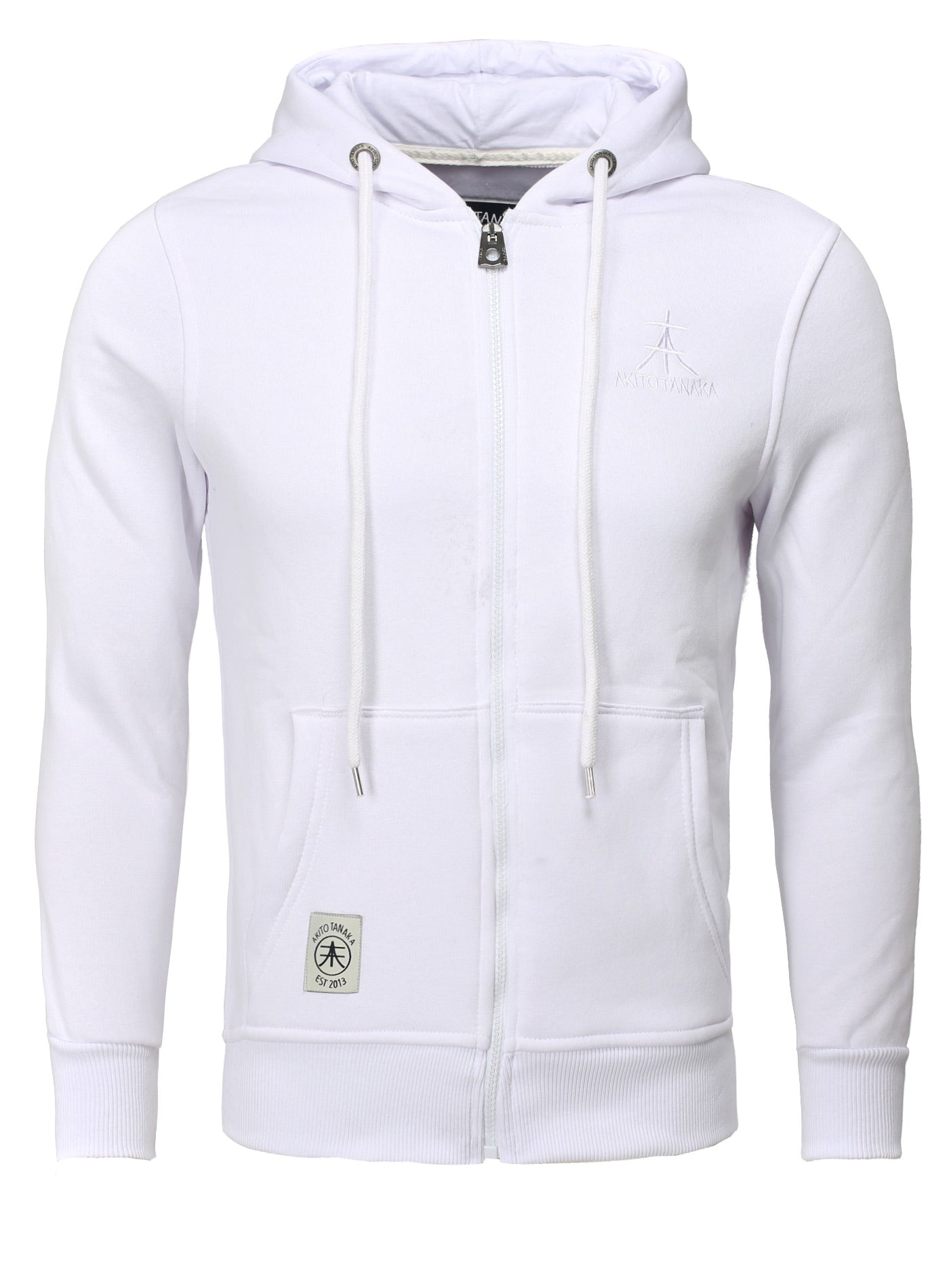 Kapuzensweatjacke mit Logostickerei »New Zip Sweat«