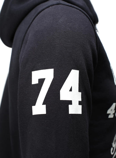 Kapuzenpullover mit Kontrast Druck Legendary