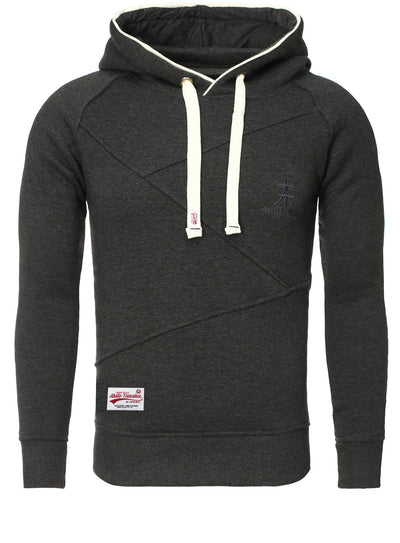 Kapuzenpullover mit Teilungsnähten X Sweat
