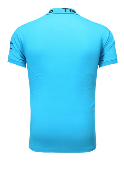 Poloshirt mit Stickereien und Applikationen Design