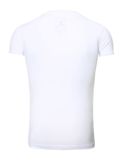 T-Shirt mit Front Samurai Print Samurai Sword