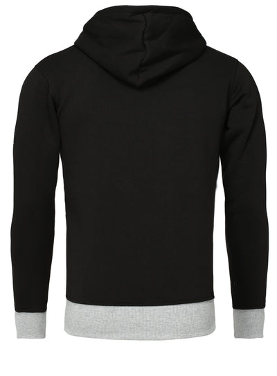 Kapuzensweatjacke mit Applikationen Japan Sweat