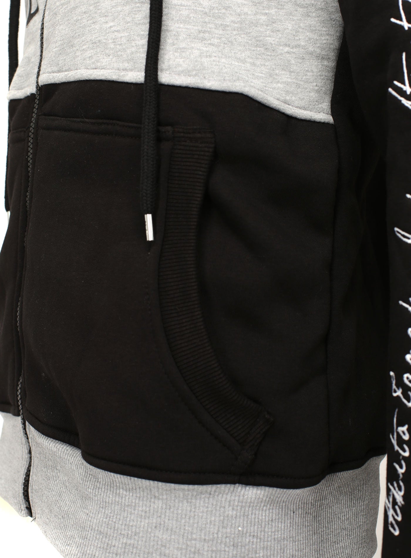Kapuzensweatjacke mit Applikationen Japan Sweat