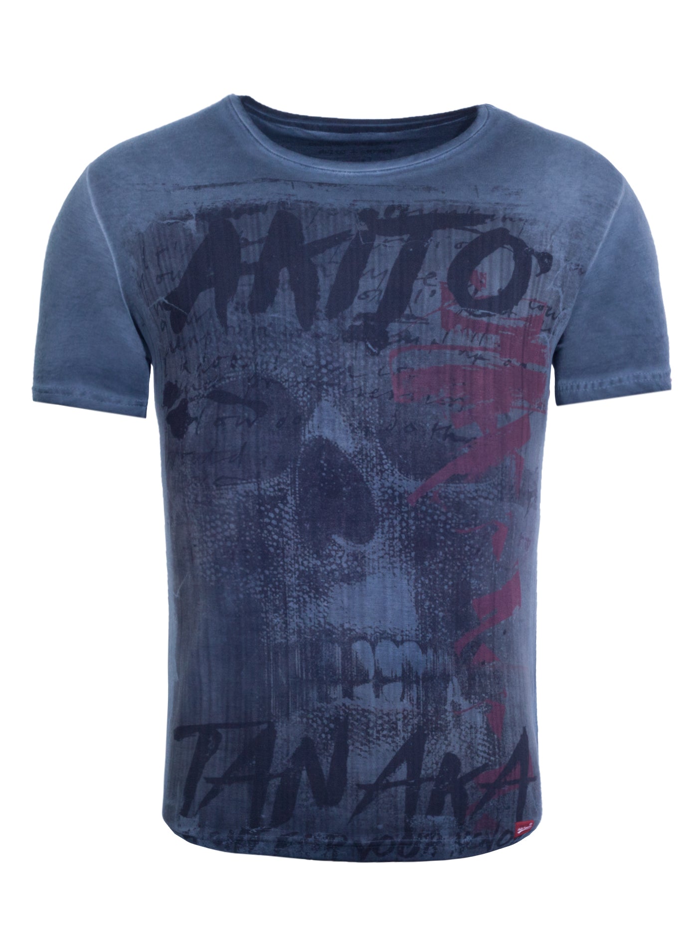 T-Shirt mit Skull Motiv Fight for Skull