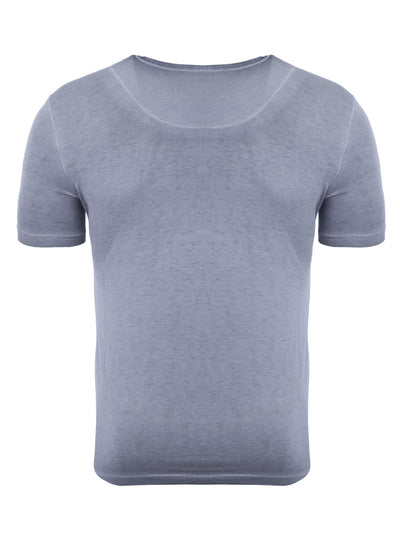 Print T-Shirt mit komplett bedrucktem Vorderteil Double Sword