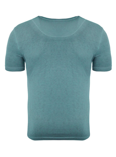 Print T-Shirt mit komplett bedrucktem Vorderteil Double Sword