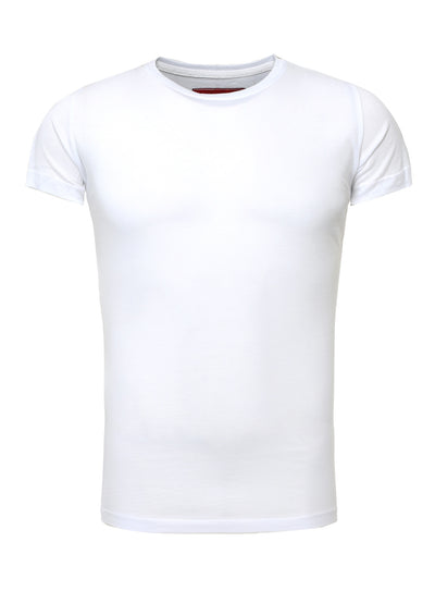 T-Shirt mit Rückenprint Stripe Print